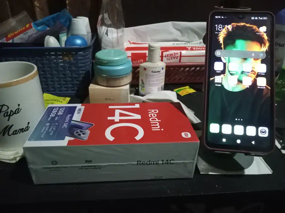 Dijual redmi 14c 6/128 black