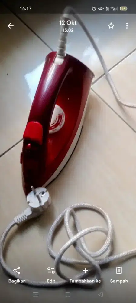 Setrika Philips Uap Normal Lok Kemanggisan