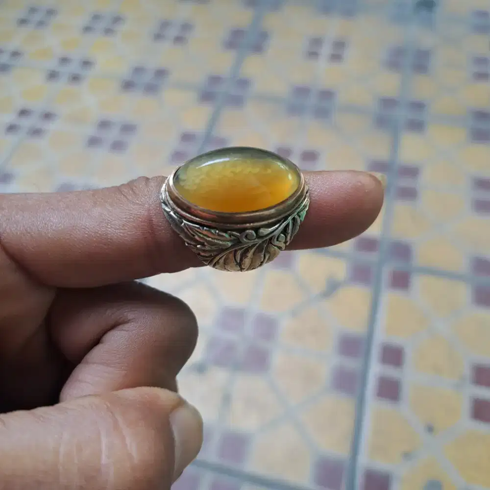 Natural batu akik pandan lumut sisik betik