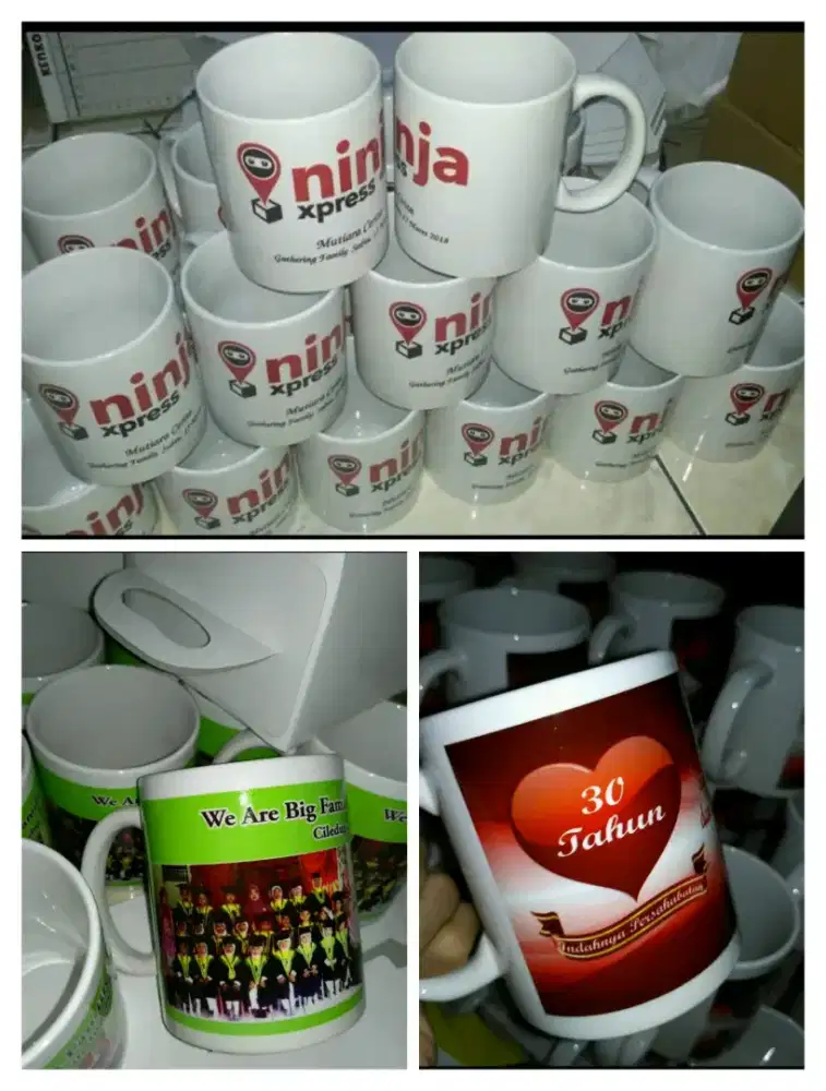 Gelas souvenir bisa satuan partai jugk bisa