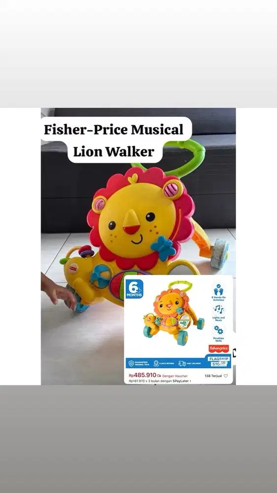 Baby walker fisher price