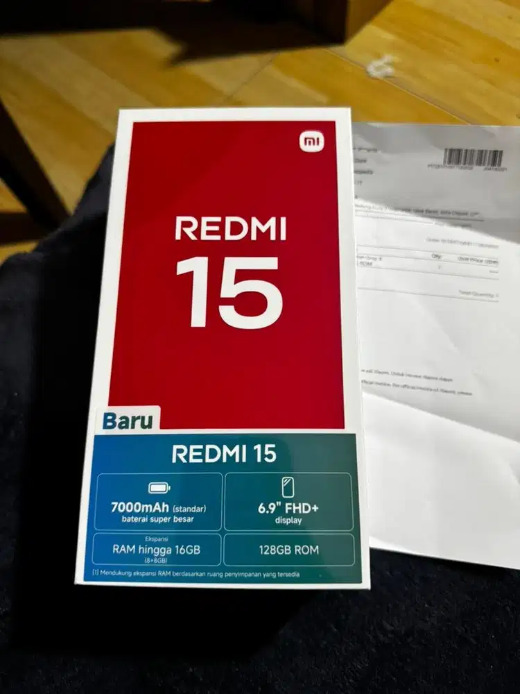 Redmi 15 8/128GB (Baru/Segel) BNIB