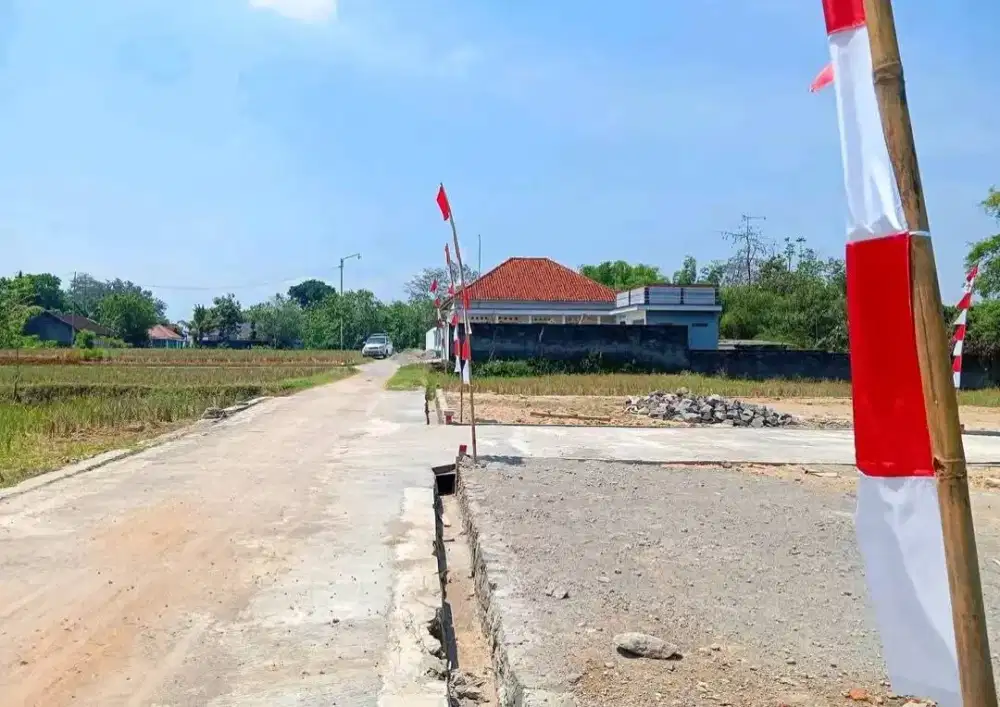 Sisa 2 Unit! Tanah Murah di Karanganyar Kota Strategis