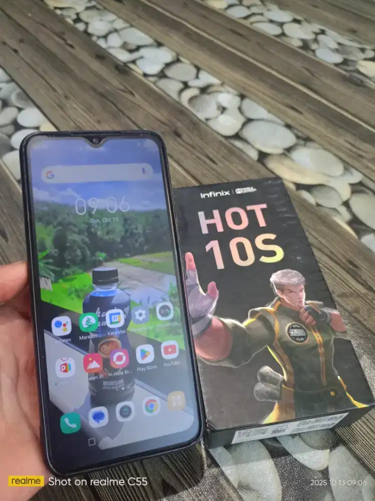 Infinix Hot 10s ram 6/128 mulus Original