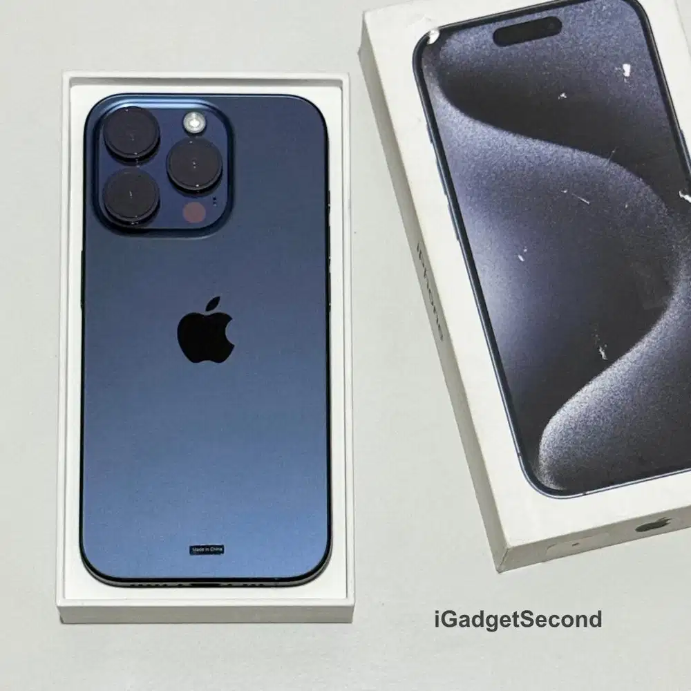 IPHONE 15 PRO 128GB IBOX BH 95%