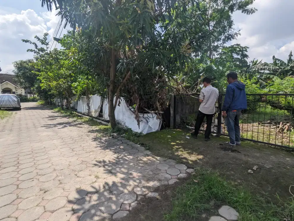 Dekat Tugu Jogja! Tanah SHM Trihanggo 119m², Akses Lebar, Murah