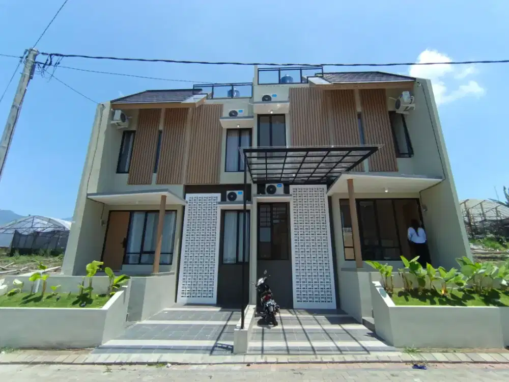 Villa Kota Batu - View Taman Bunga