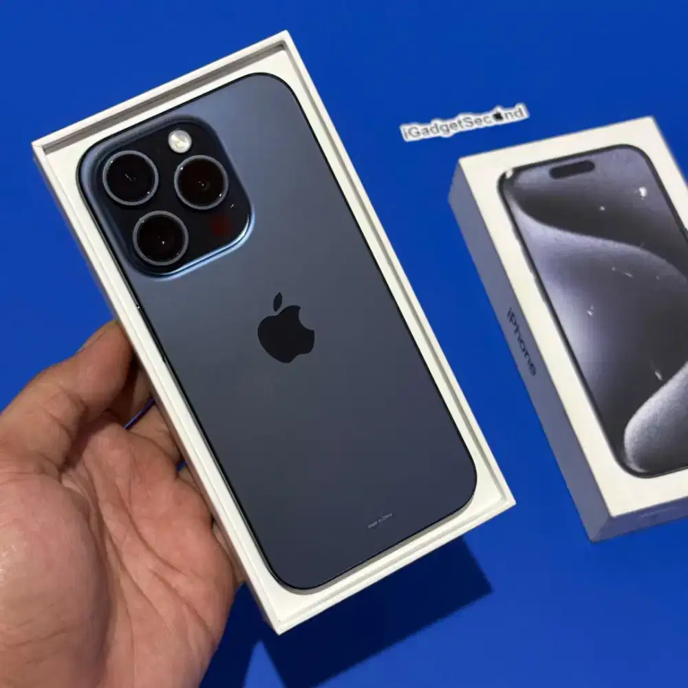 IPHONE 15 PRO 128GB IBOX BH 95%