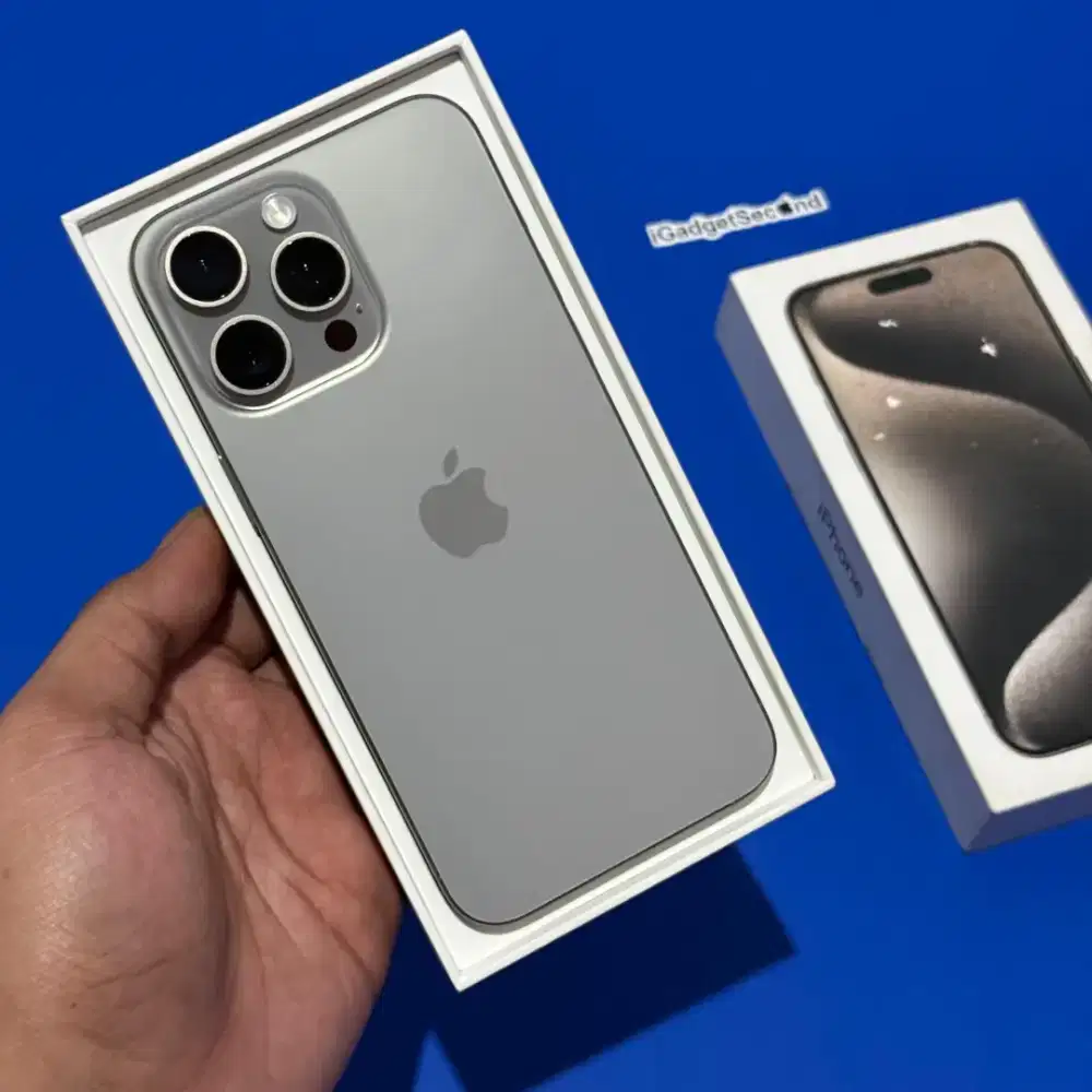 IPHONE 15 PRO MAX 256GB IBOX BH 96%