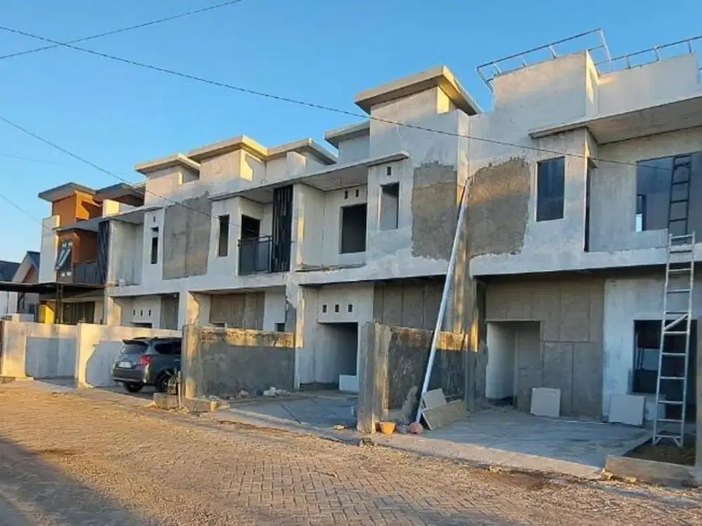 Rumah murah 2 lantai dekat Surabaya cash/KPR terbit shm