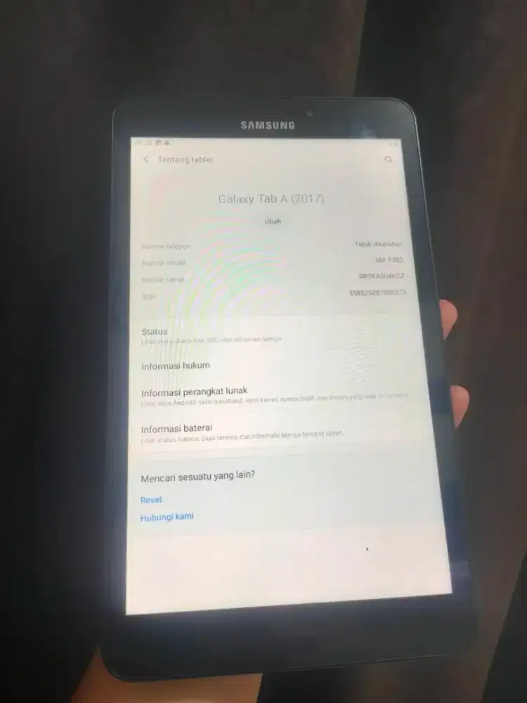 Samsung galaxy Tab A 2017