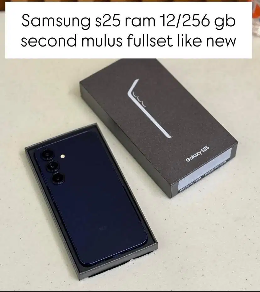Samsung s25 ultra 12/512 second likenew
