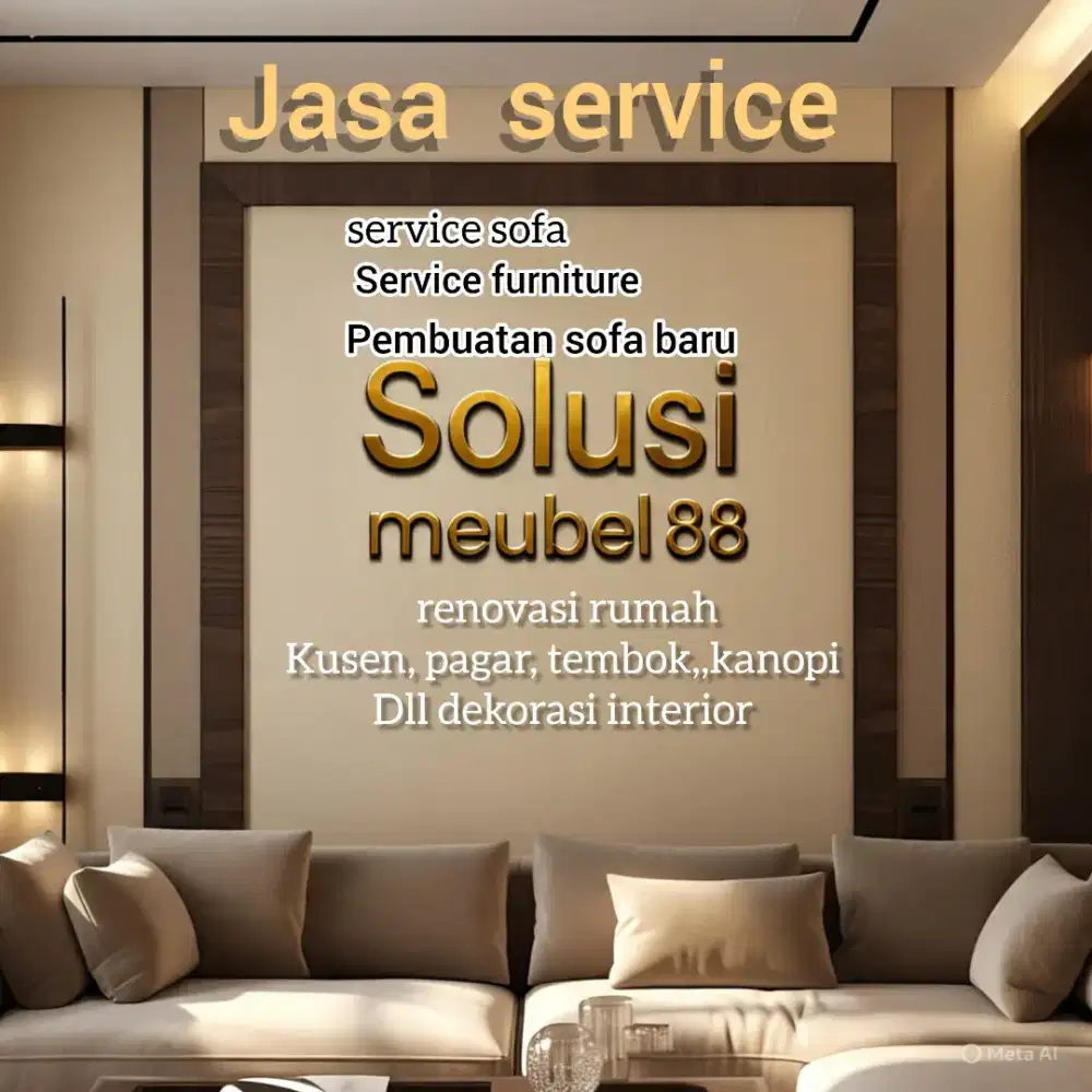 Jasa service furniture