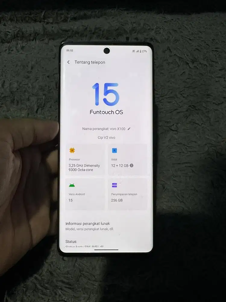 Vivo X100 12/256GB Fullset