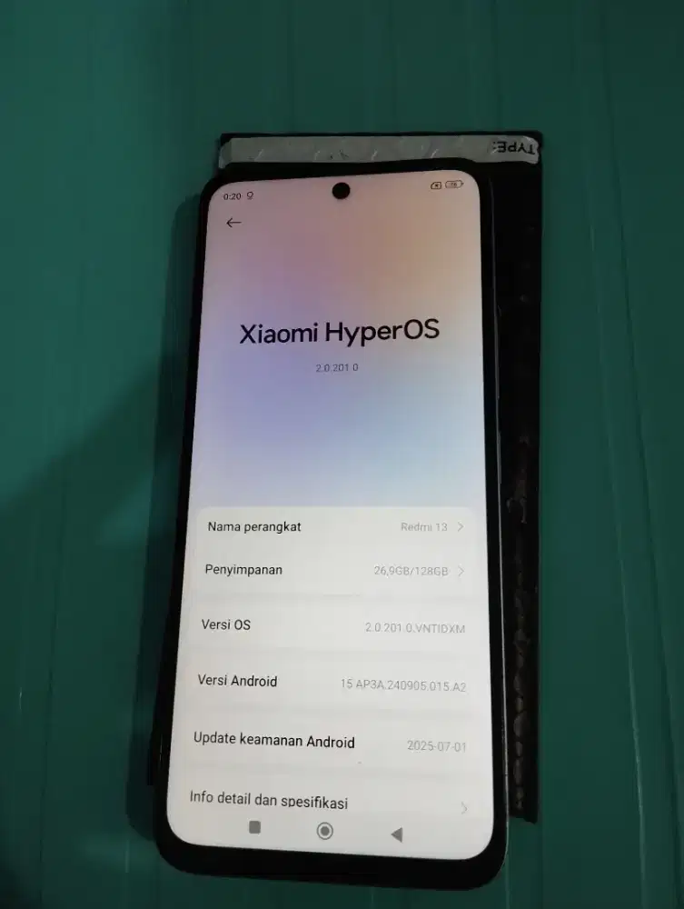 XIAOMI REDMI 13 8/128 SUPER MULUS