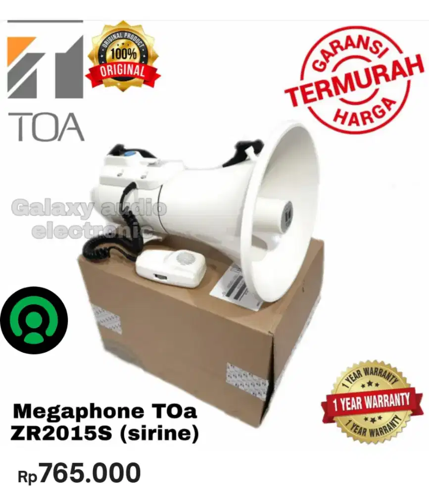 Megaphone Toa ZR-2015S