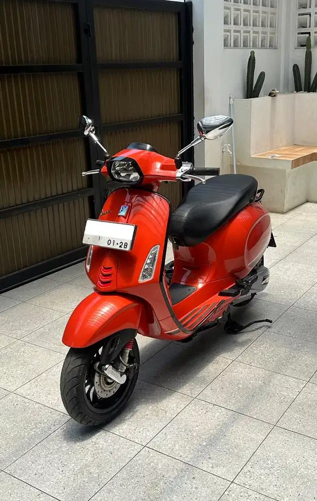 VESPA SPRINT S ABIS IGET ORANGE TRAMONO TAHUN 2022
