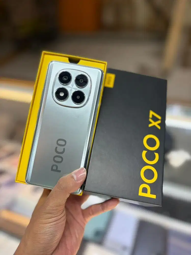 Poco X7 12/512 silver muluus fulset