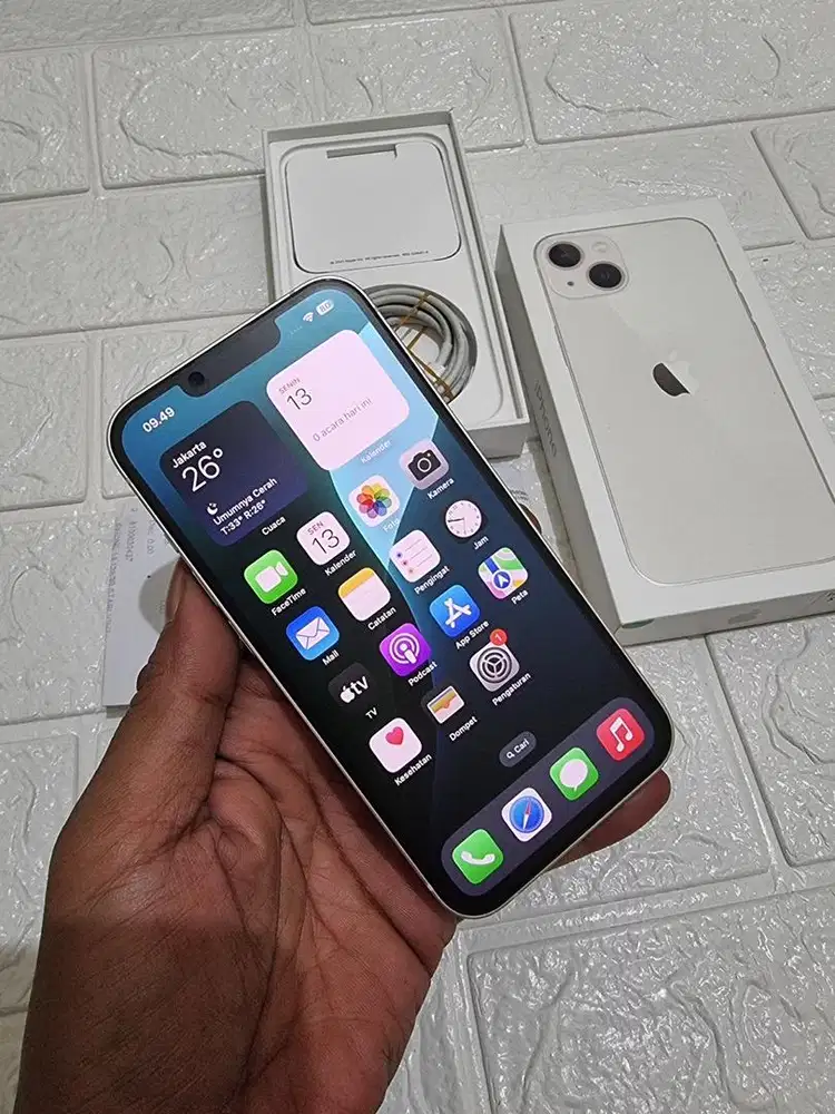 Iphone 13 128Gb iBox Fullset Ori Garansi Aktif