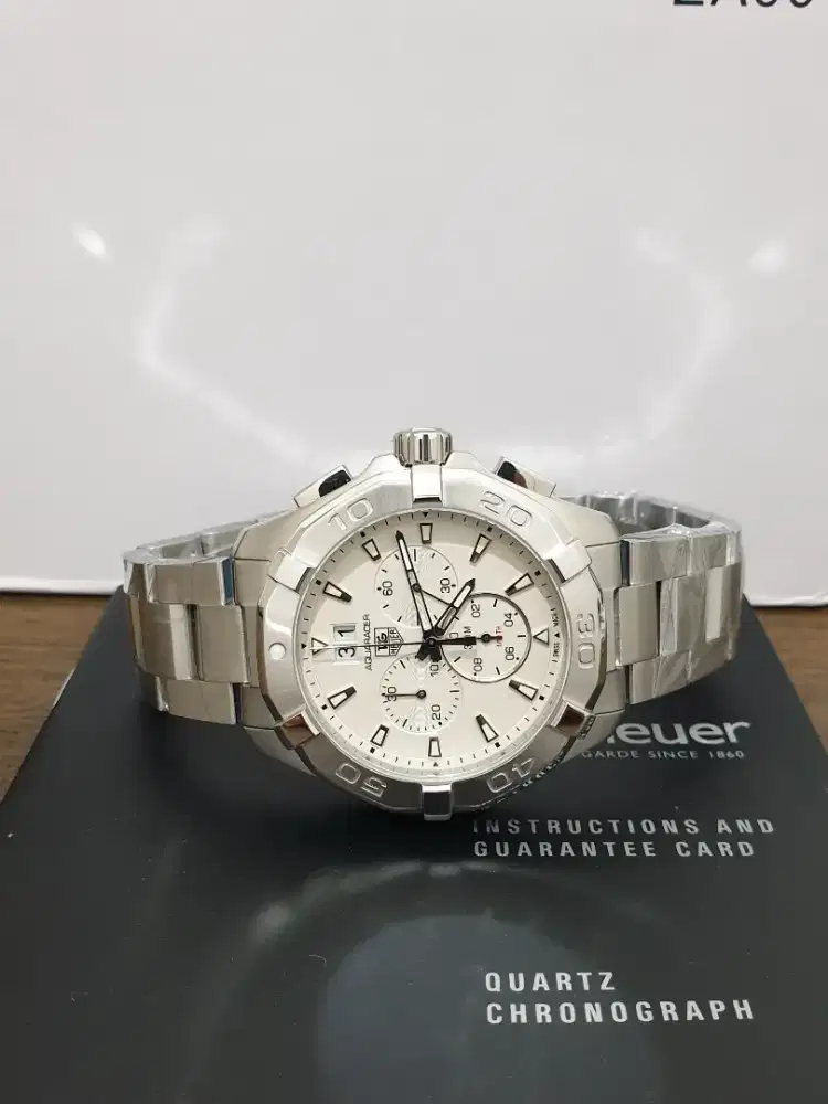 ORIGINAL TAG Heuer Aquaracer Cream Dial Chronograph