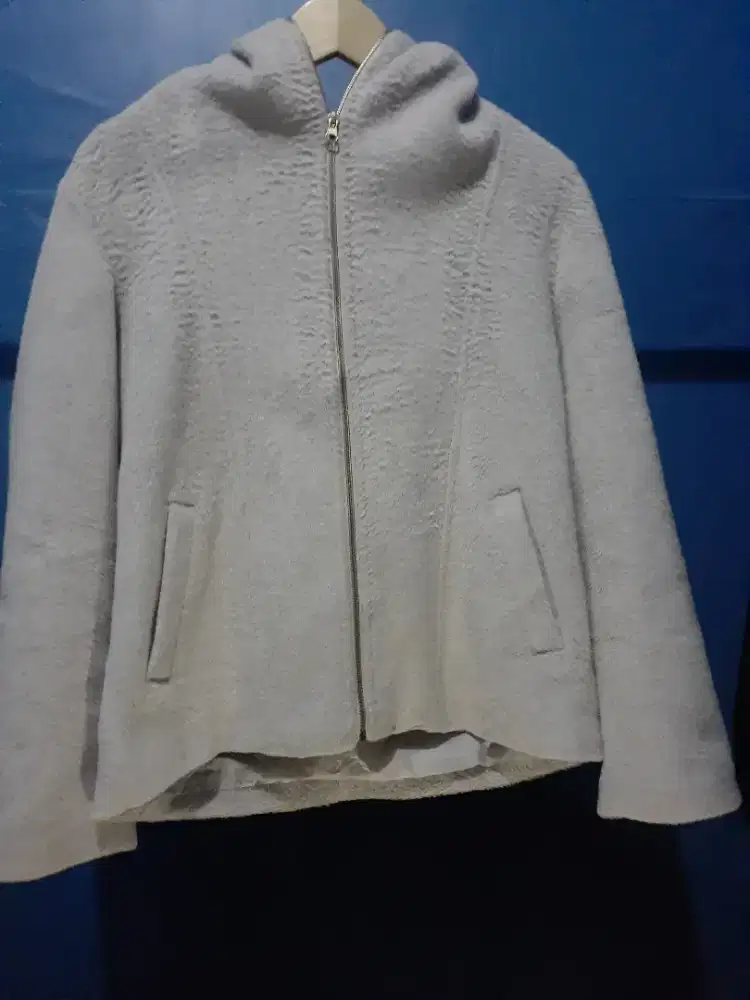 Jaket bulu Sherpa