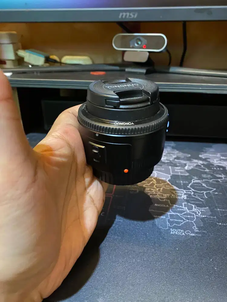 Lensa fix 50mm Yongnuo Untuk kamera slr CANON