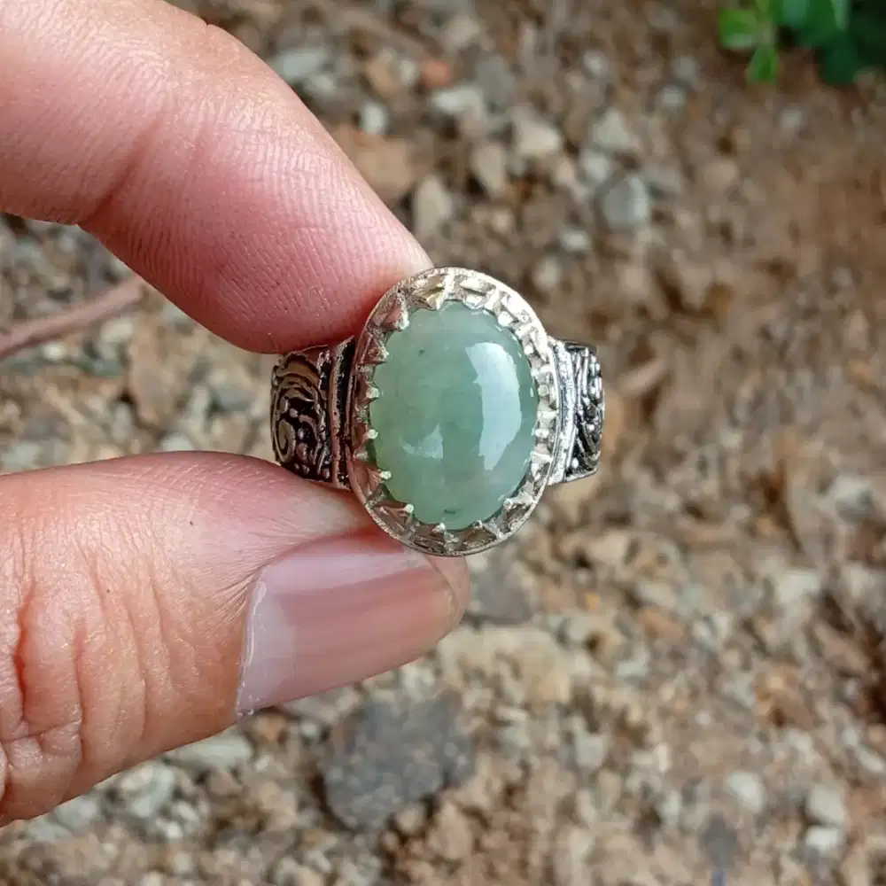 Batu Giok Jadeite Jade Myanmar Burma type A 6ct