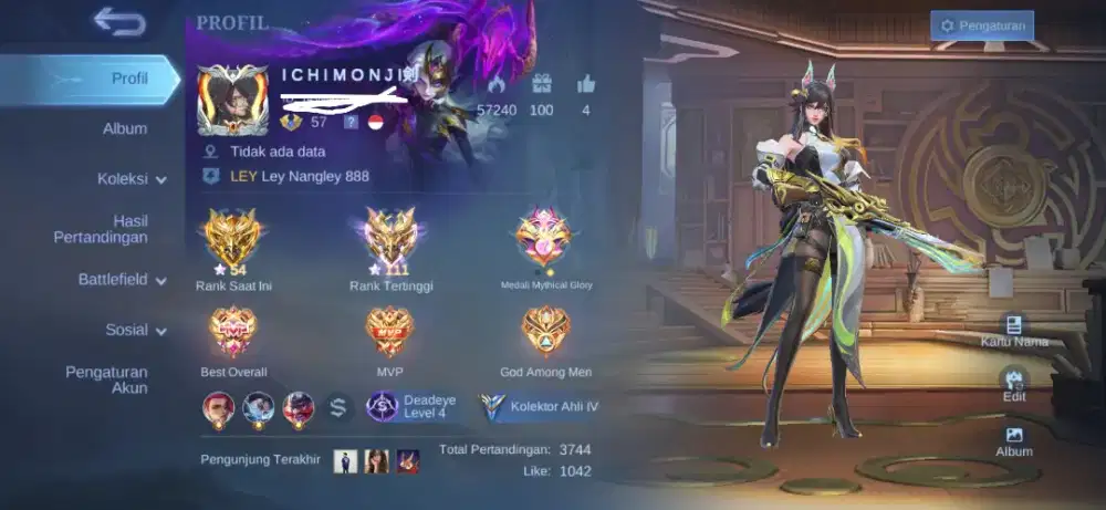Akun Mobile Legends