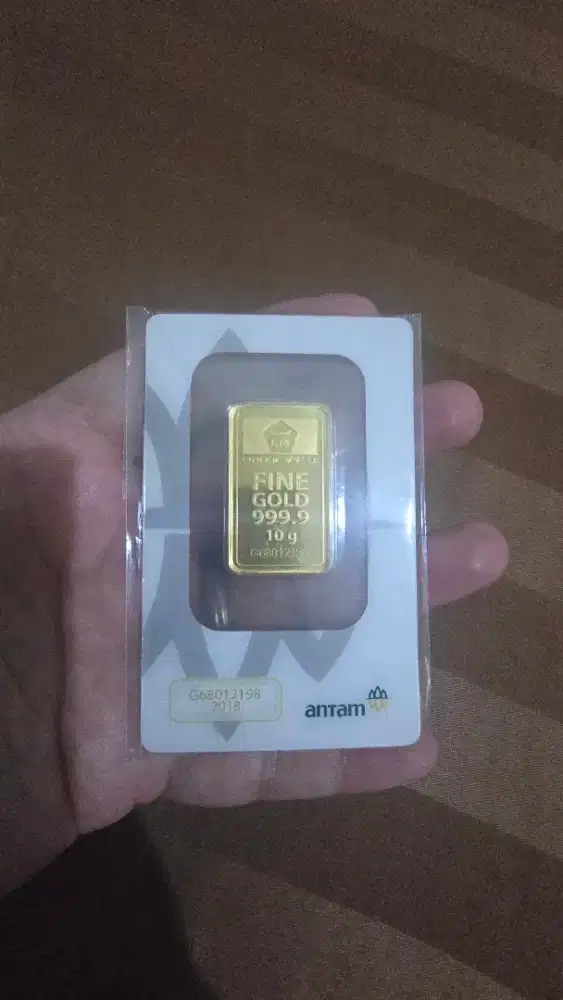 Emas Antam 2018 Certibol 10gr