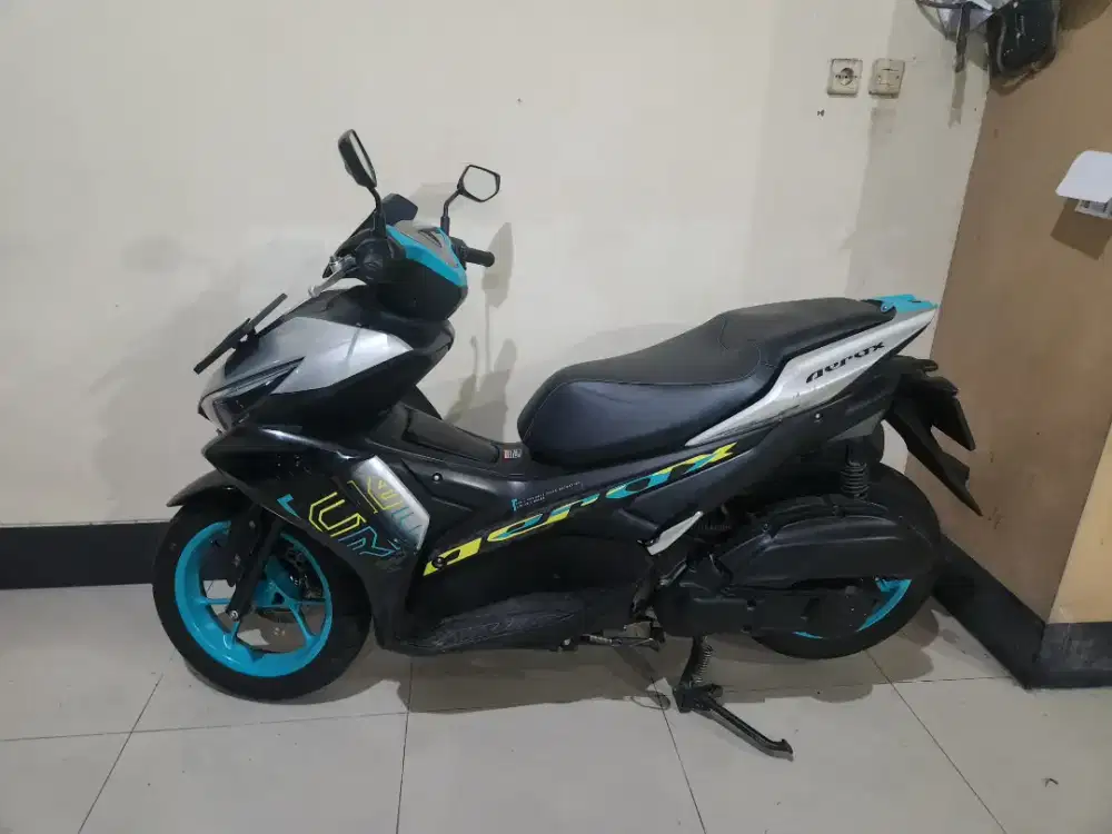 Aerox hitam perak 2024  mulus  Gbm