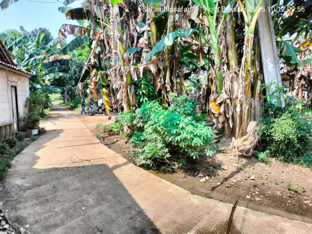 Jual tanah darat akses mobil bebas banjir di jati sari jati asih