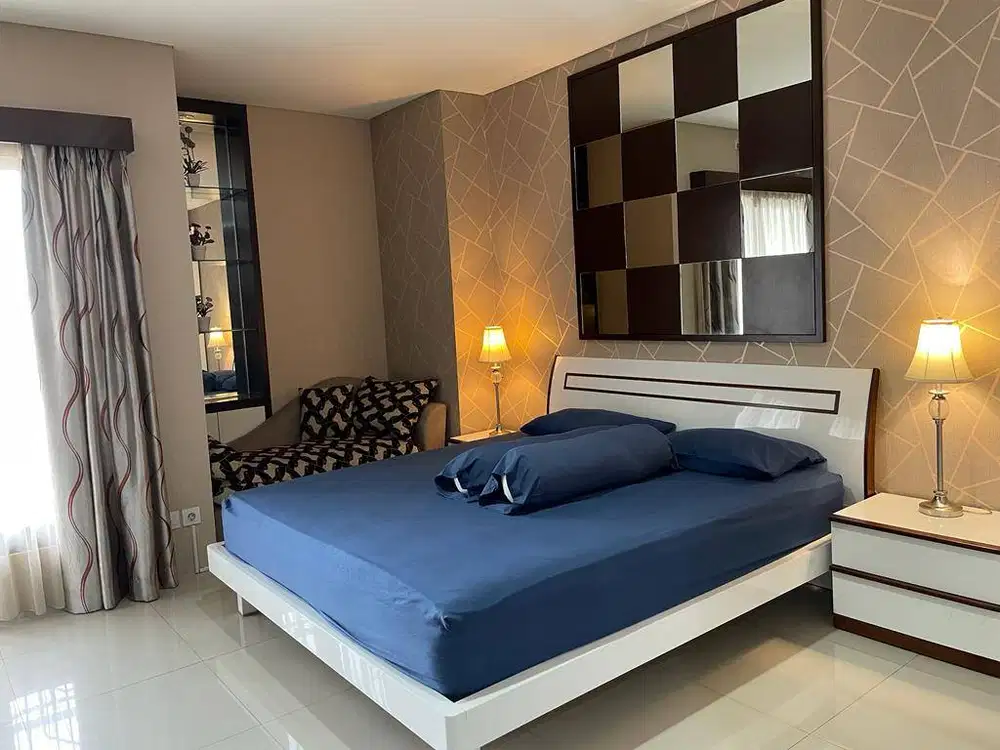 Sewa Apartemen Tamansari Semanggi Full Furnished view Mega Kuningan