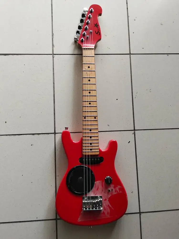 Super 3 Mini Electric Travel Guitar