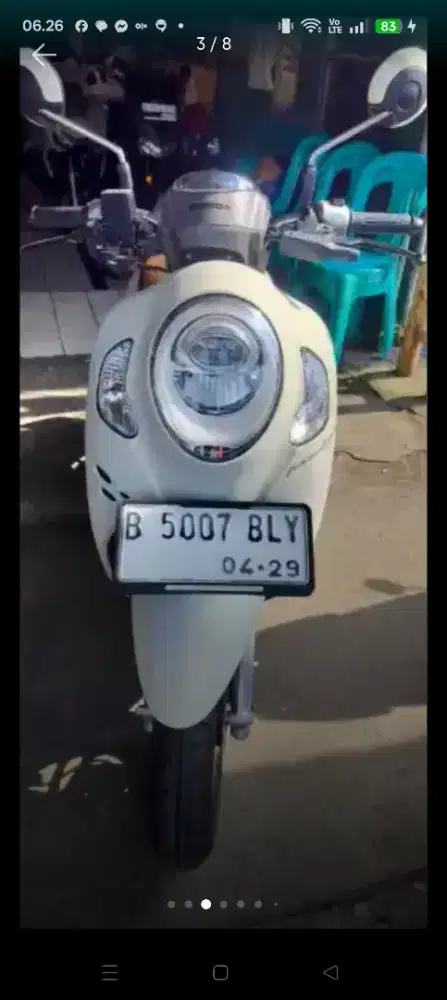 Scoopy prestige remote keyless the 2024 km low full ori