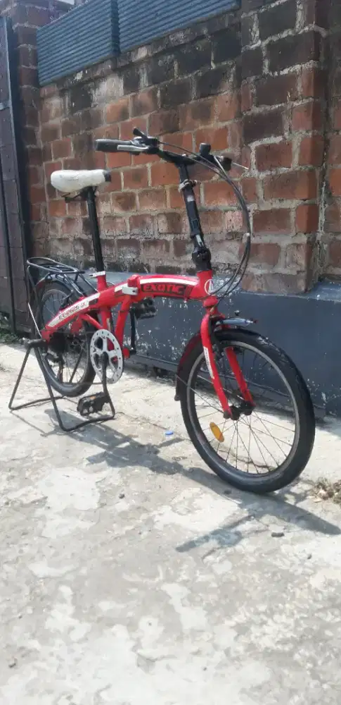 Sepeda lipat exotic ukuran 20 speed 7