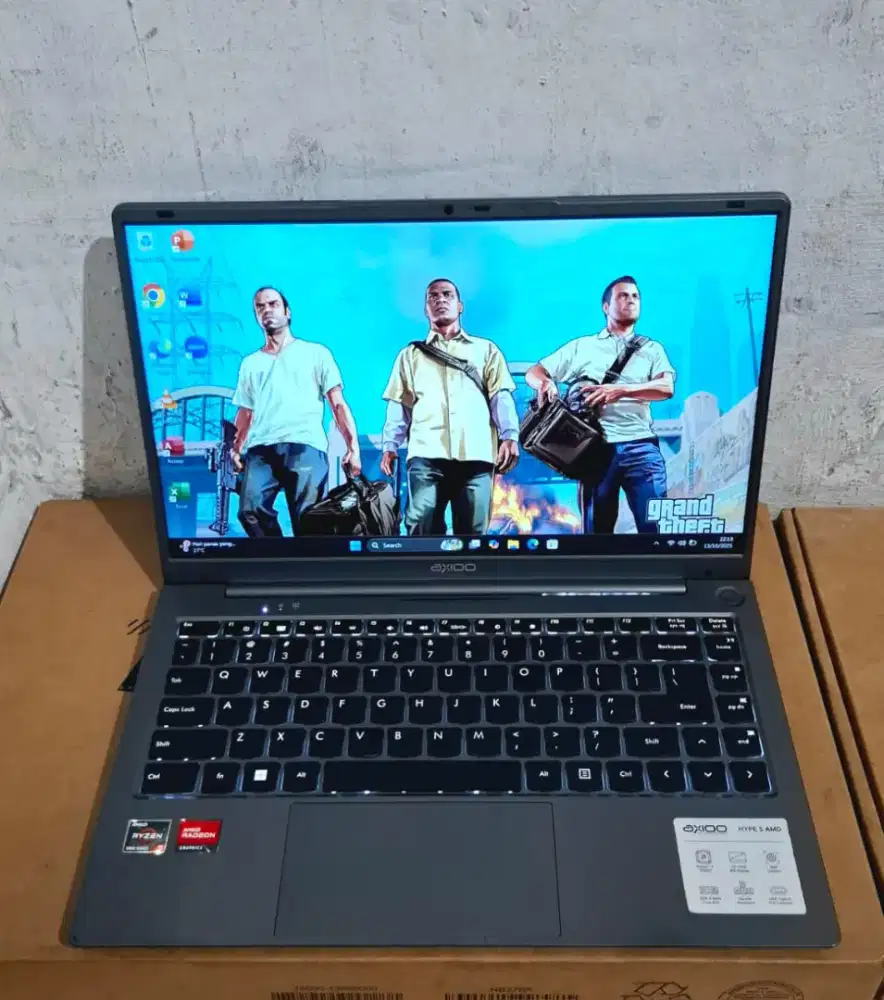 Laptop Axioo Hype 5 AMD X5
Ryzen 5 5500U Ram 16 SSD 256 FHD IPS