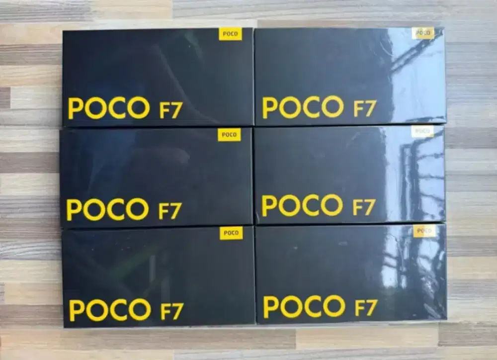 Murah new hp Poco F7 5G 12/512 grs resmi, bs TT