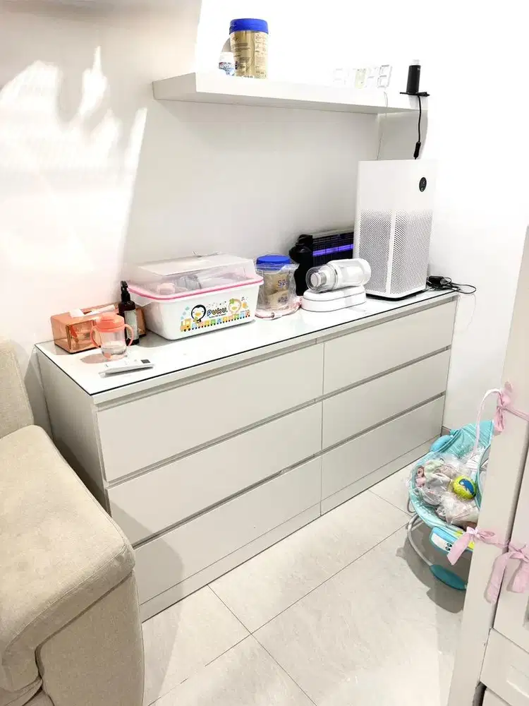 MALM Ikea Drawer 160x78 cm 6 Laci chest of 6 drawers