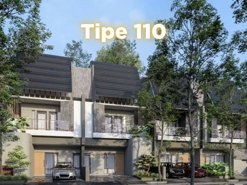 Rumah 2 Lt. Modern Cantik Strategis Full Akses Cigugur Girang Parongpong Bandung Barat