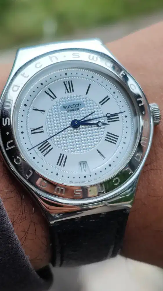 Jam tangan swatch irony automatic original