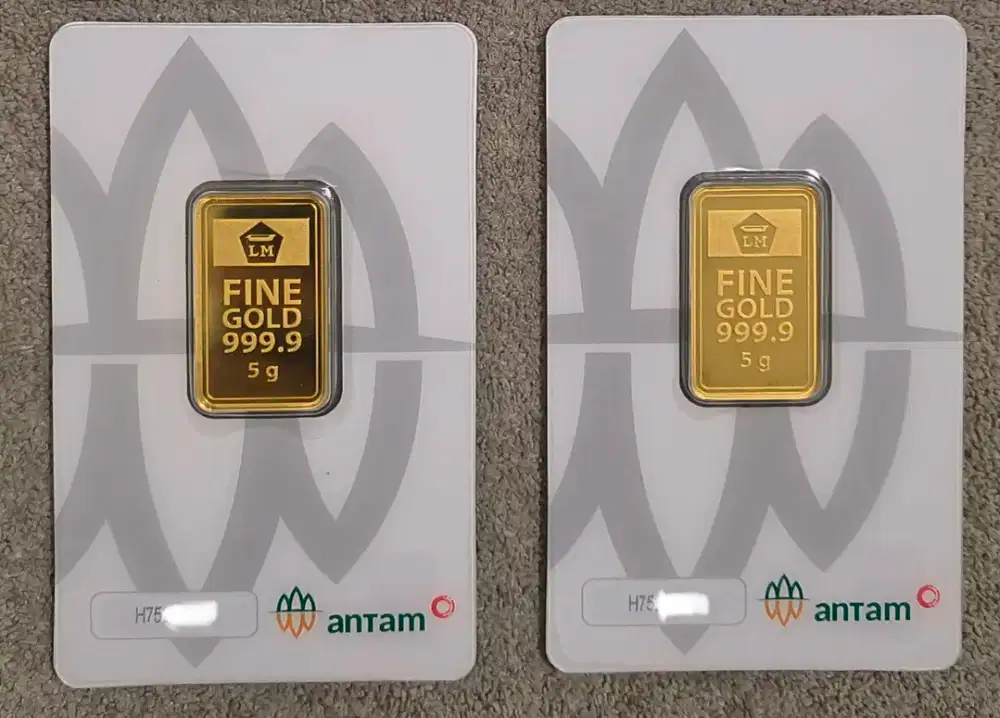 Logam Mulia Antam 5 gram tahun 2025