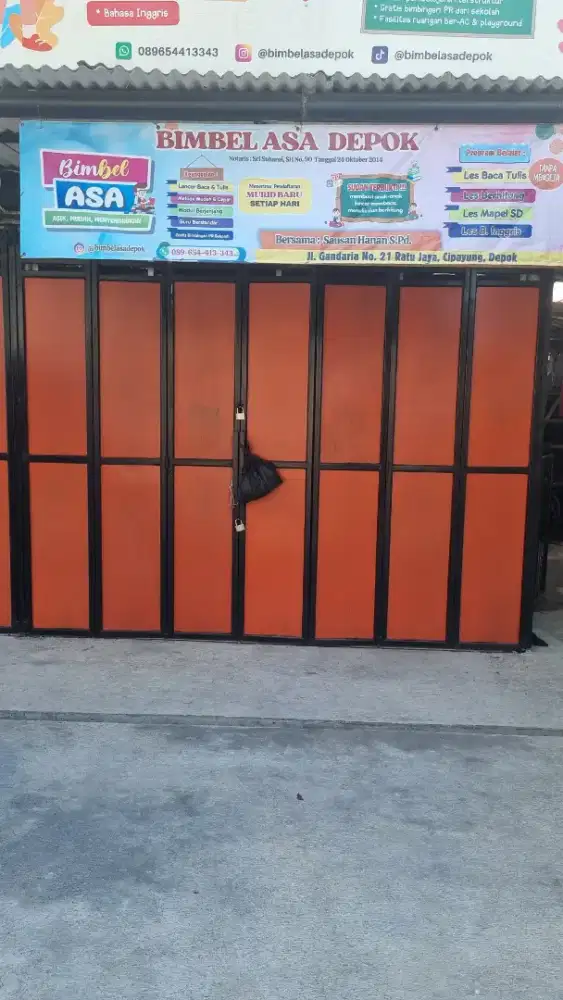 Disewakan ruko Lokasi super strategis