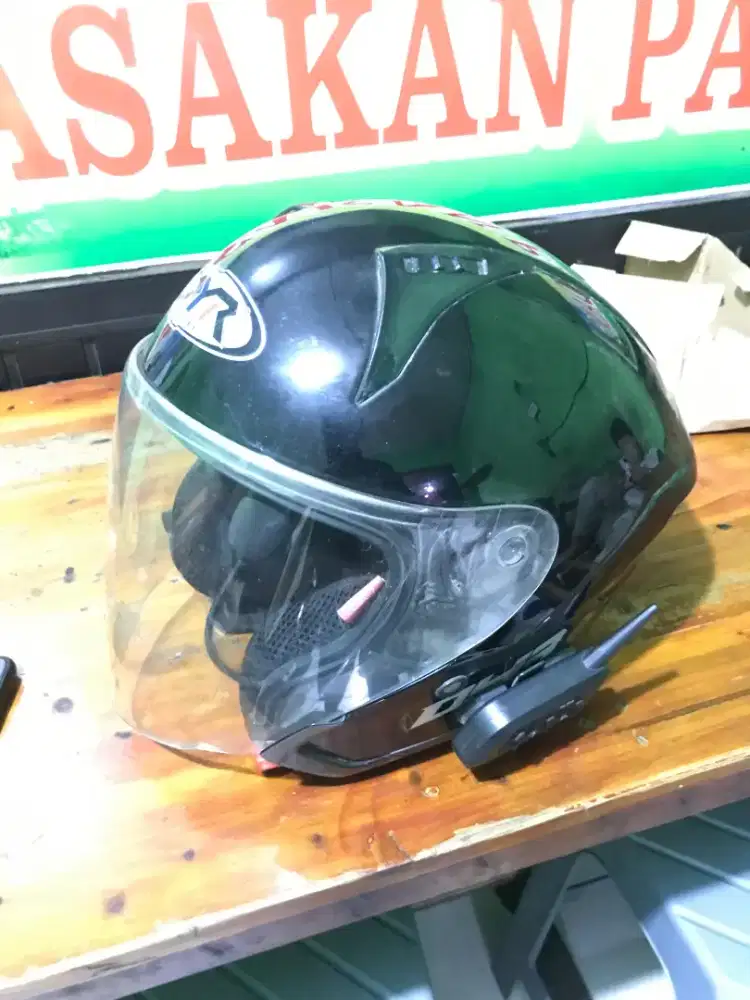 Helm DYR ukuran M + intercom
