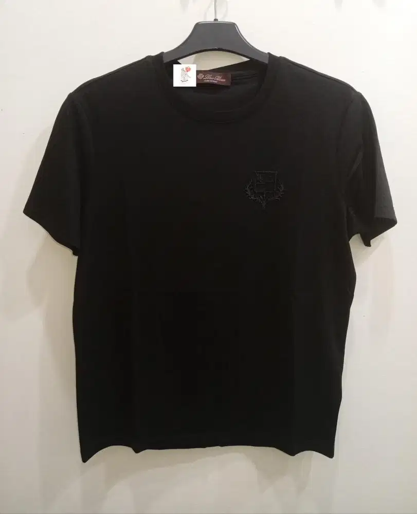 LORO PIANA BLACK TSHIRT