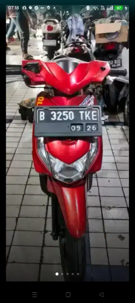 Beat karbu th 2011 mesin ok TT kredit