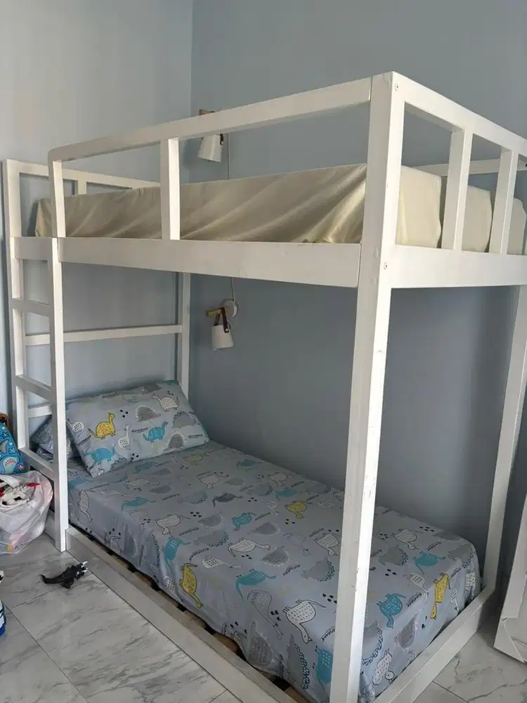 Bunkbed ranjang tingkat kayu