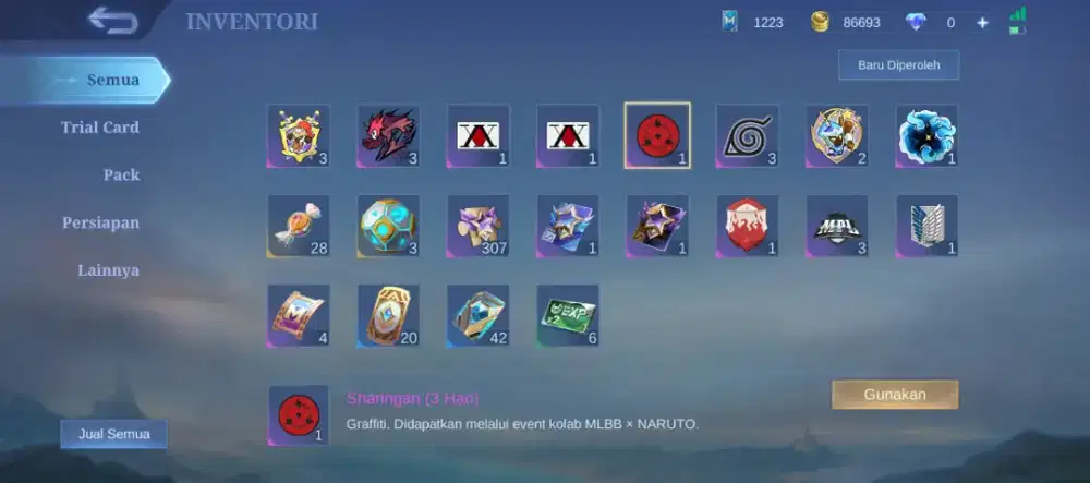 Starlight Biasa dan Premium