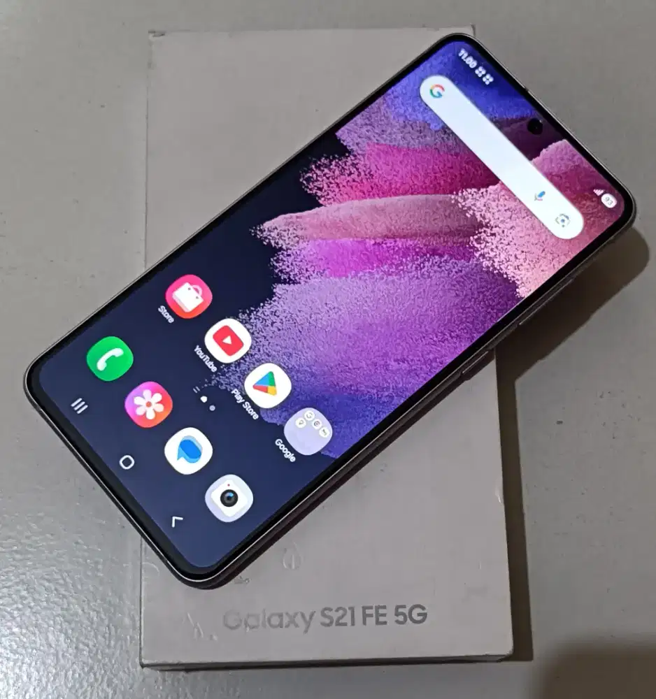 Samsung s21 FE 5G ram 8/256gb lengkap terawat siap pakai