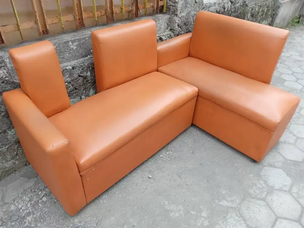 sofa set murah empuk bekas orens