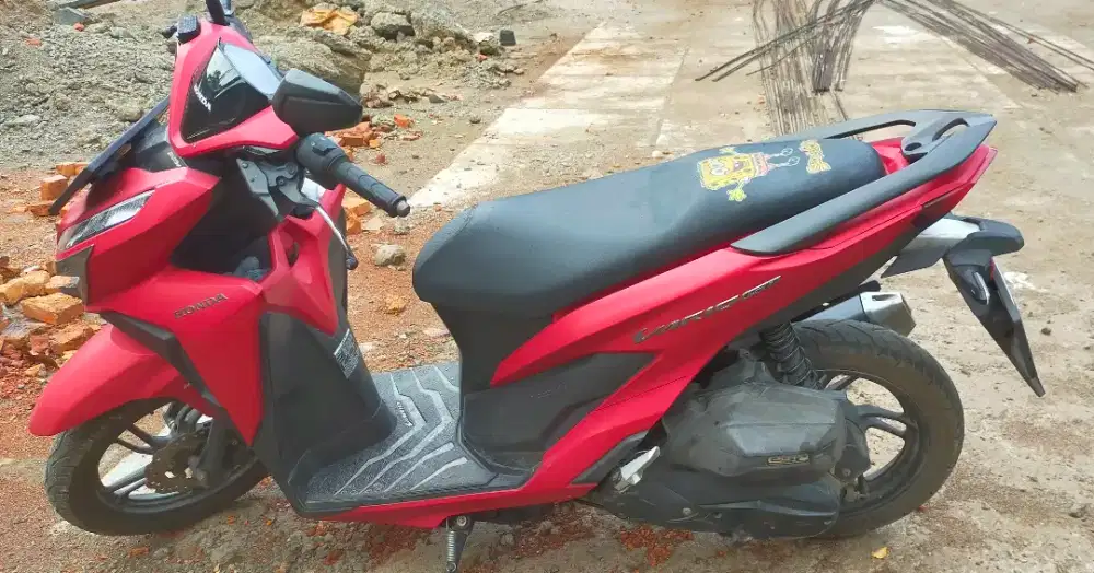 Jual Motor Honda Vario 150 cc, kilometernya rendah yg pakai wanita